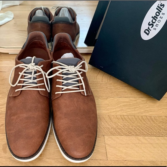 Dr Scholls Sync Oxford Brown Mens Size 